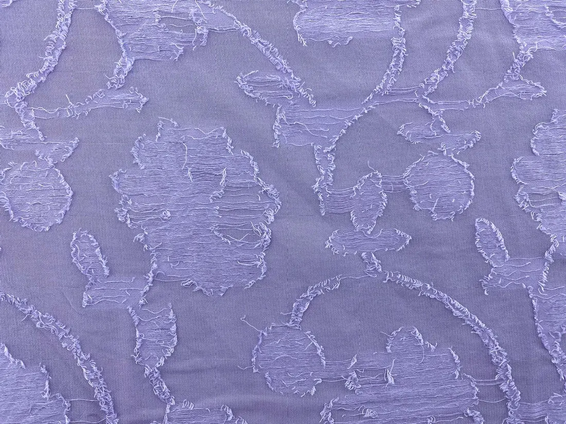 Yerli Lila Şifon Kumaş - Polyester