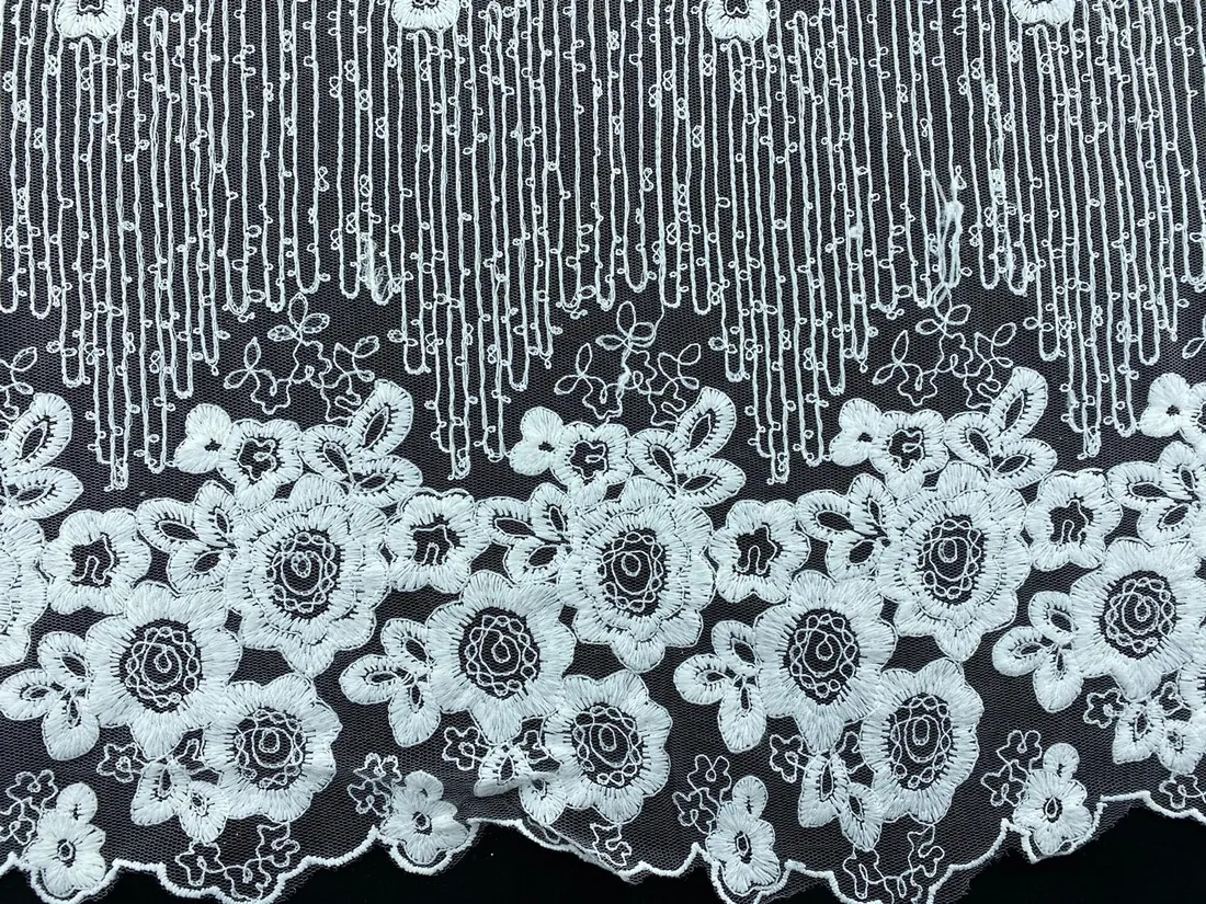 İthal Mat Polyester Tül Üzeri Ham Brode