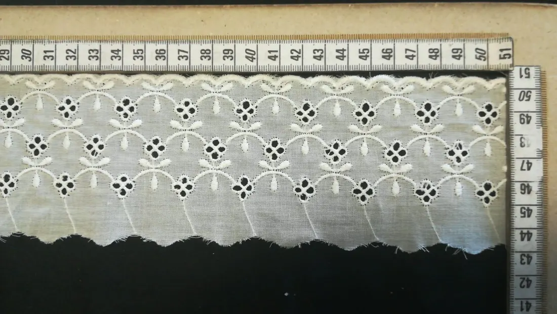 Mat Polyester Terikoton Brode Bant, 8.5 cm