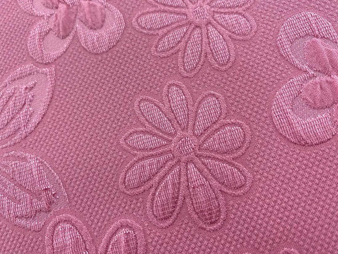 140 cm Pembe Likralı Polyester Kumaş, Yerli