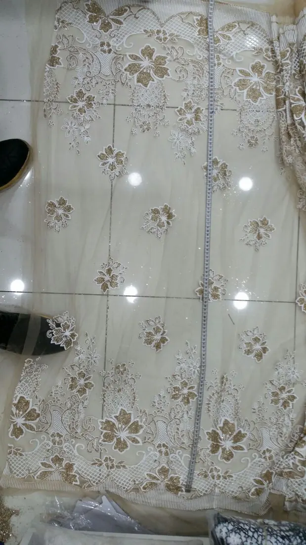 Brode · İthal · Lez · Polyester · Si̇mli̇ Gold
