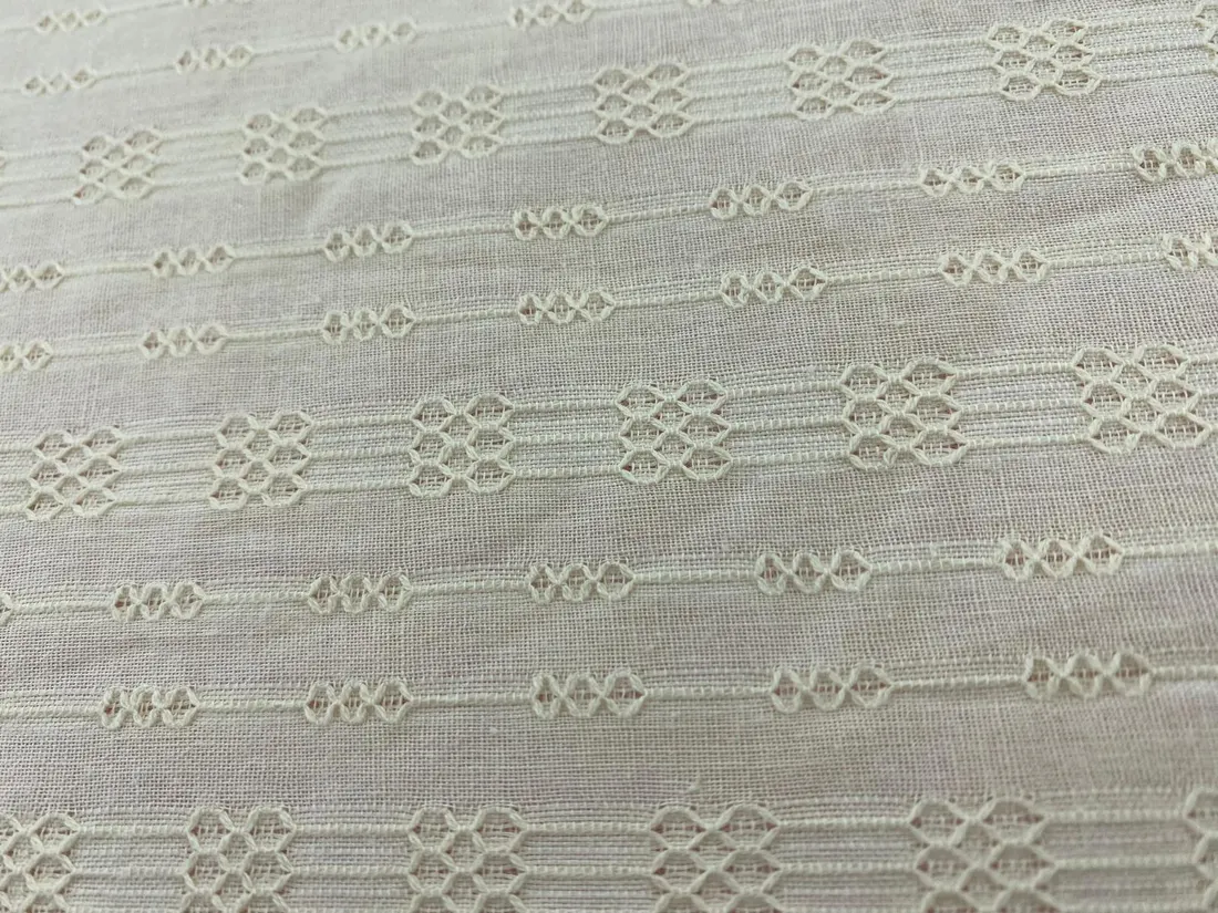 Stone Renk Armürlü Pamuk Kumaş, İthal, 145 cm