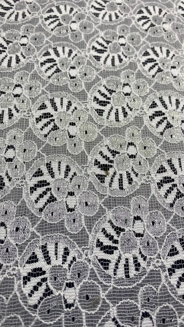 Fikseli Polyester Dantel