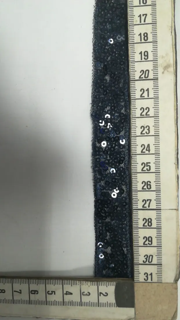 Lacivert Pullu İthal Bant, 2 cm