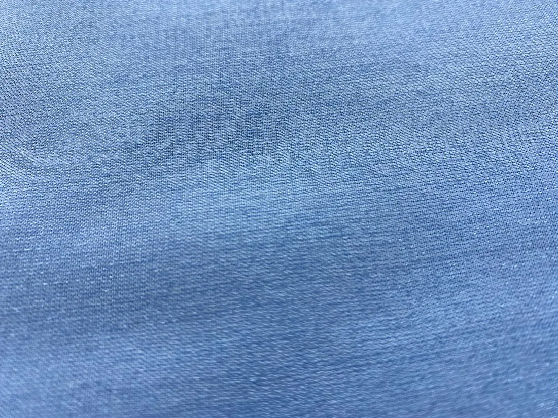 Açık Mavi Samanyolu Viskon Polyester Kumaş