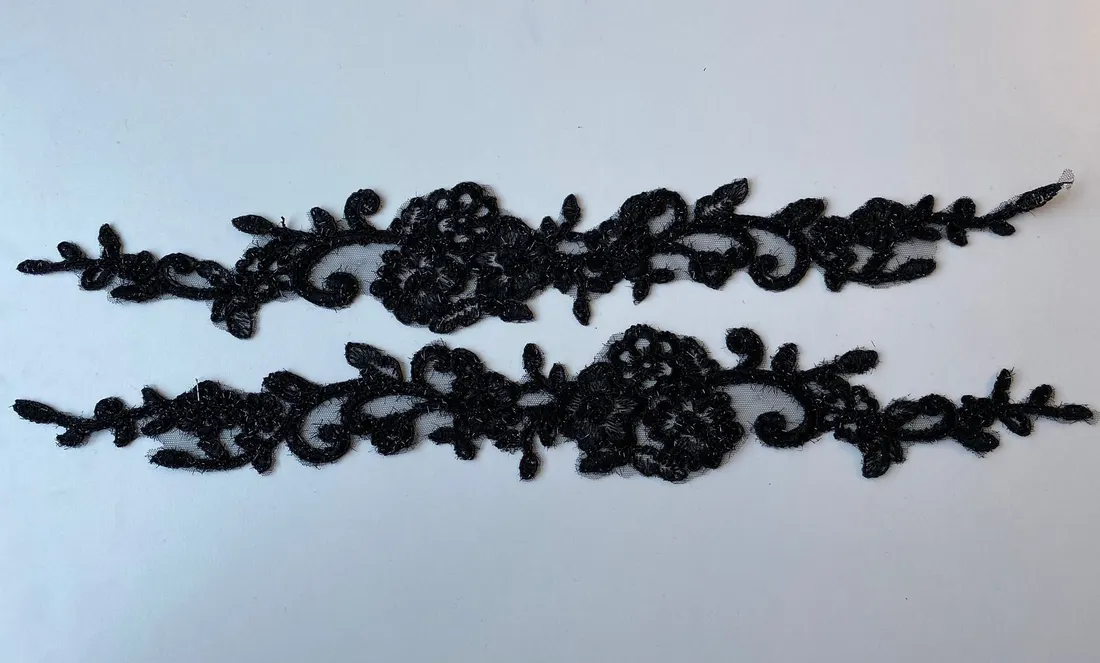 3011 Brode · Aplik · Polyester · Sakallı · Siyah