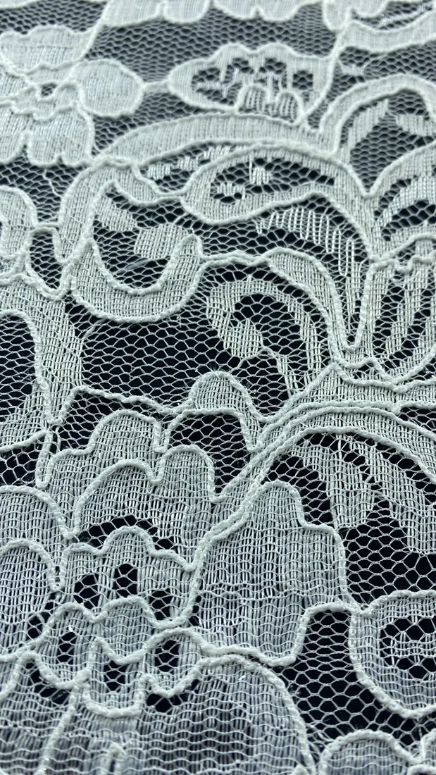 Yerli Polyester Fikseli Dantel