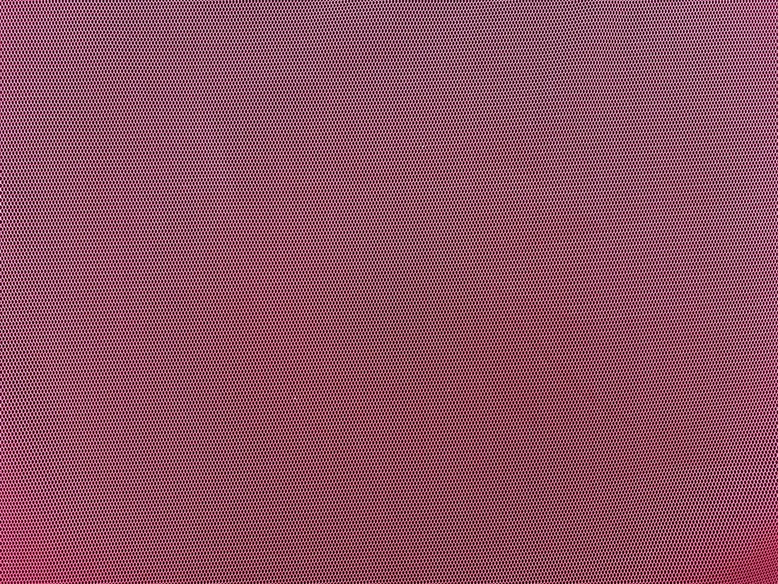 Fuşya Yerli Likralı Polyester Tül, 160 cm