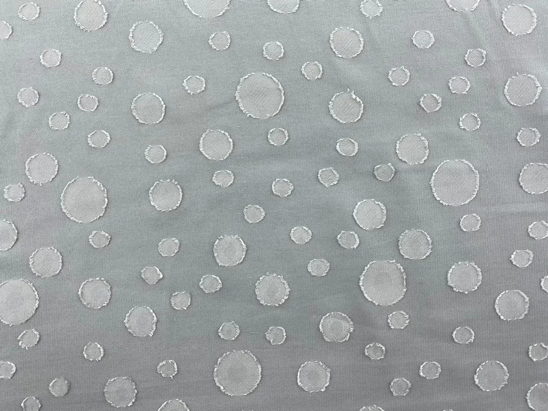 Gri Renkli Polyester Şifon Kumaş, 150 cm
