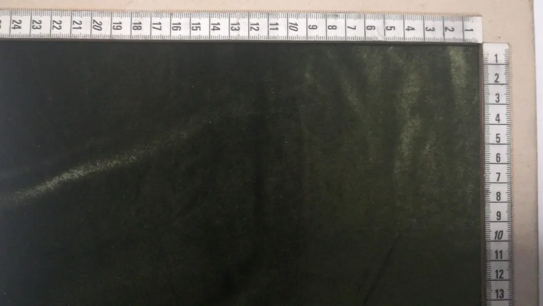 İthal Haki Yeşili Kadife Kumaş - Polyester, 150 cm
