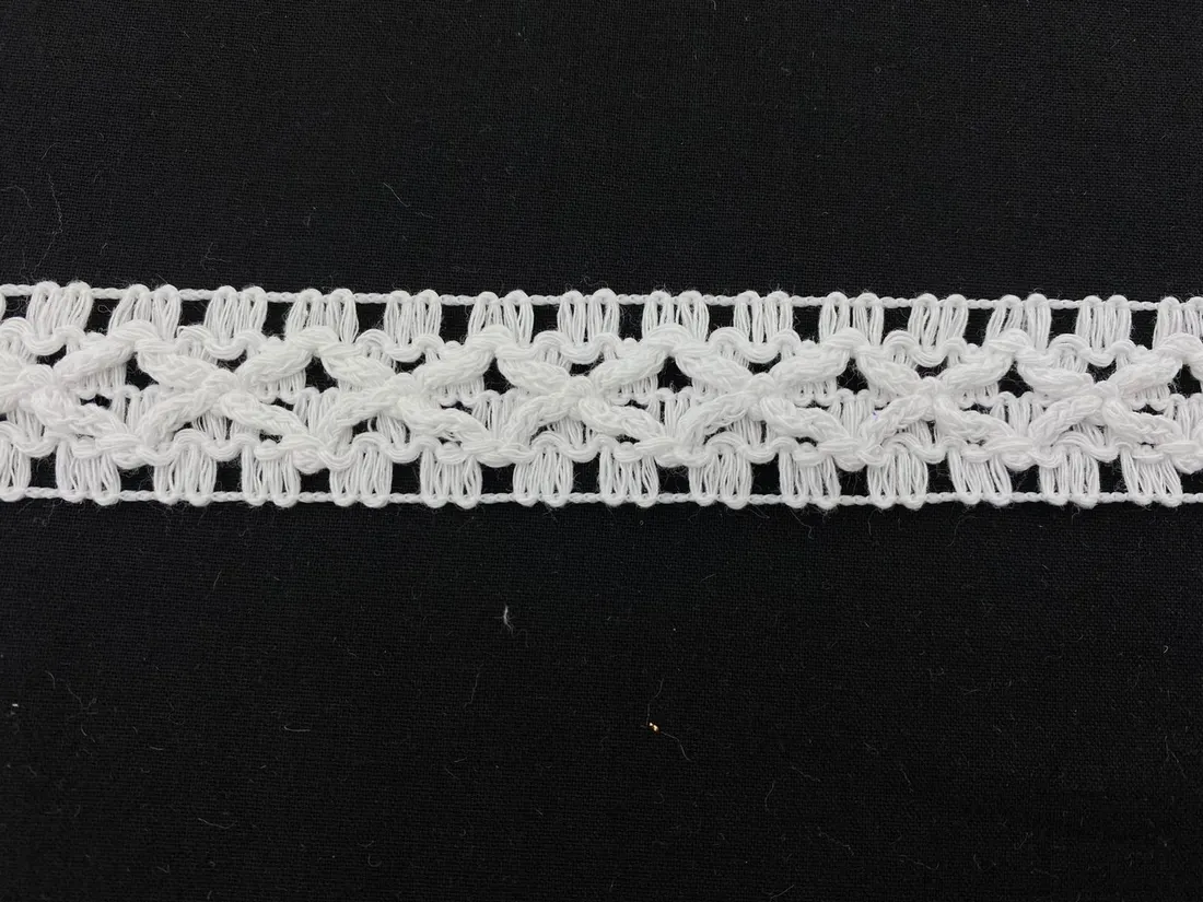2,5 cm Kopanaki Pamuk Polyester Brode Bant