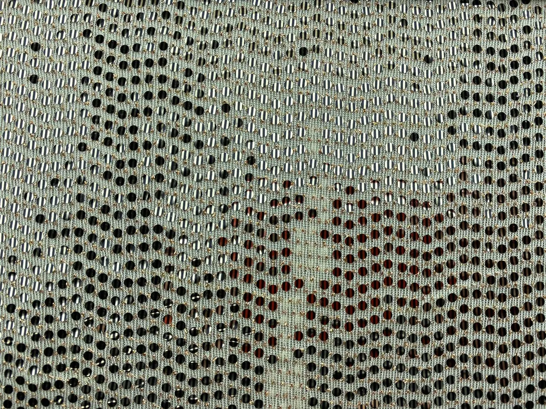 Hologramli Kumaş · İthal · Lez · Gold · 135 Cm