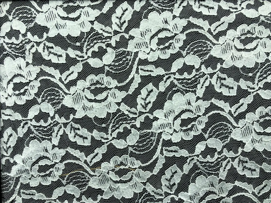 Kordlu Fikseli Polyester Dantel