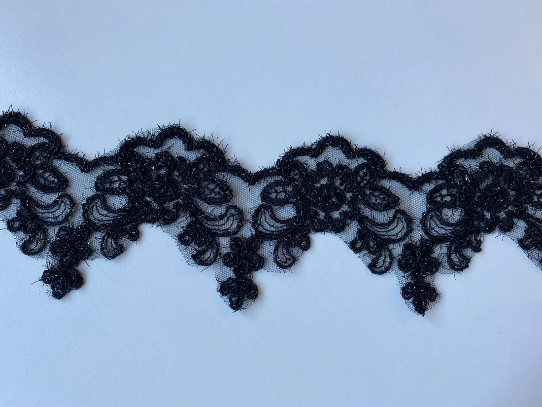 2993 Brode · Bant · Kordlu · Polyester · 12B1261-1 · Sakallı · Siyah