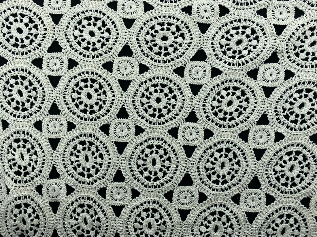 9863 Brode · Yerli · Lez · Güpür · Pamuk · Ham · 135 Cm