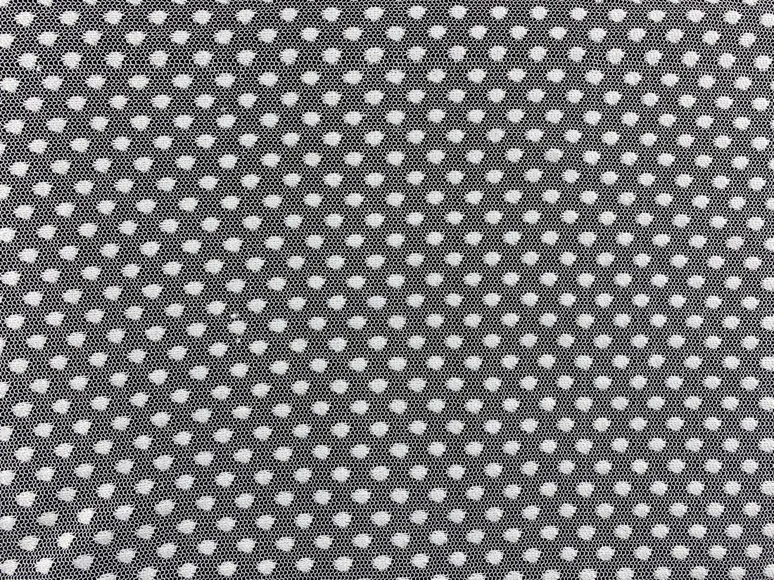 11450 Tül · Yerli · Lez · Polyester · Puantiyeli · Ham · 140 Cm