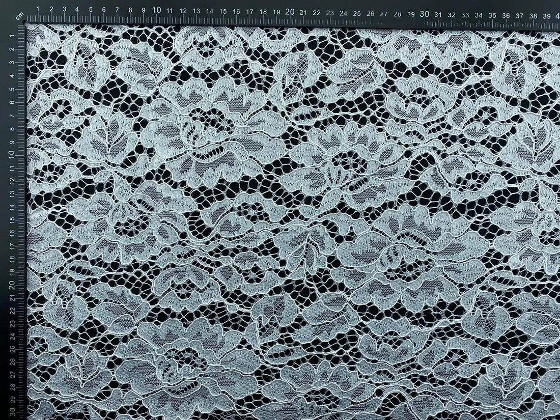 Bebe Mavisi Kordlu Polyester Dantel 135 cm