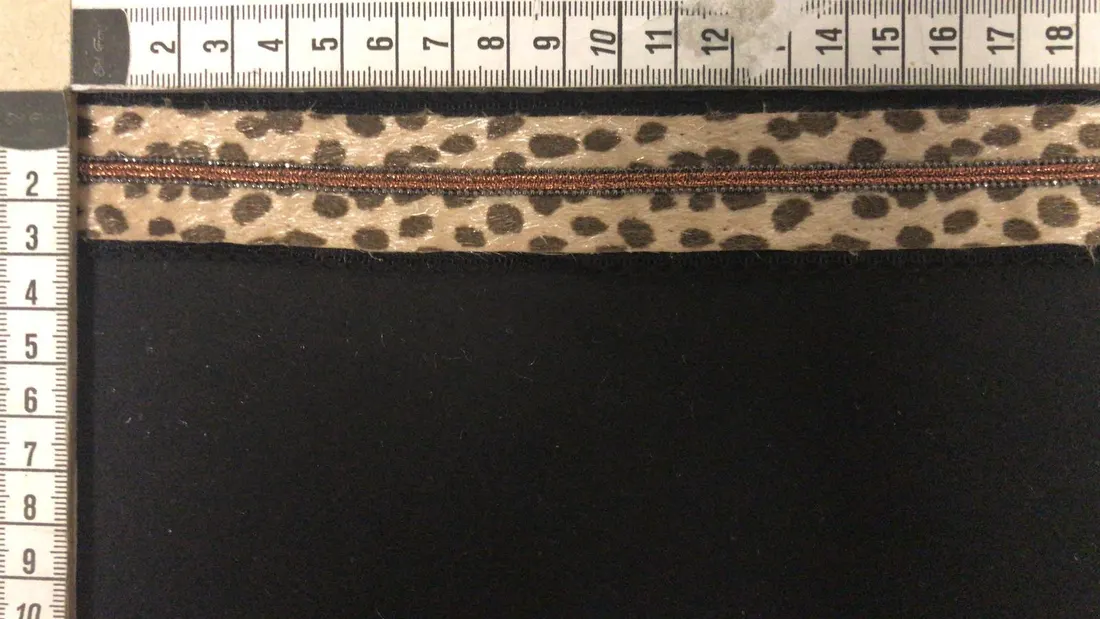 Desenli Süslü Kahve Polyester Şerit