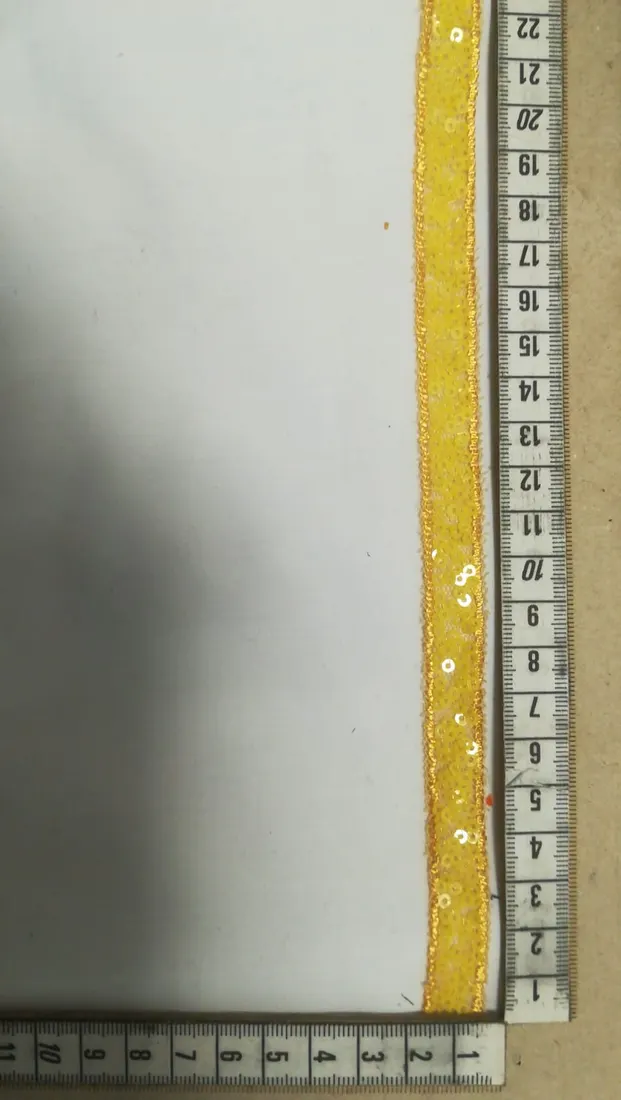 Neon Sarı Pullu Bant, 1 cm