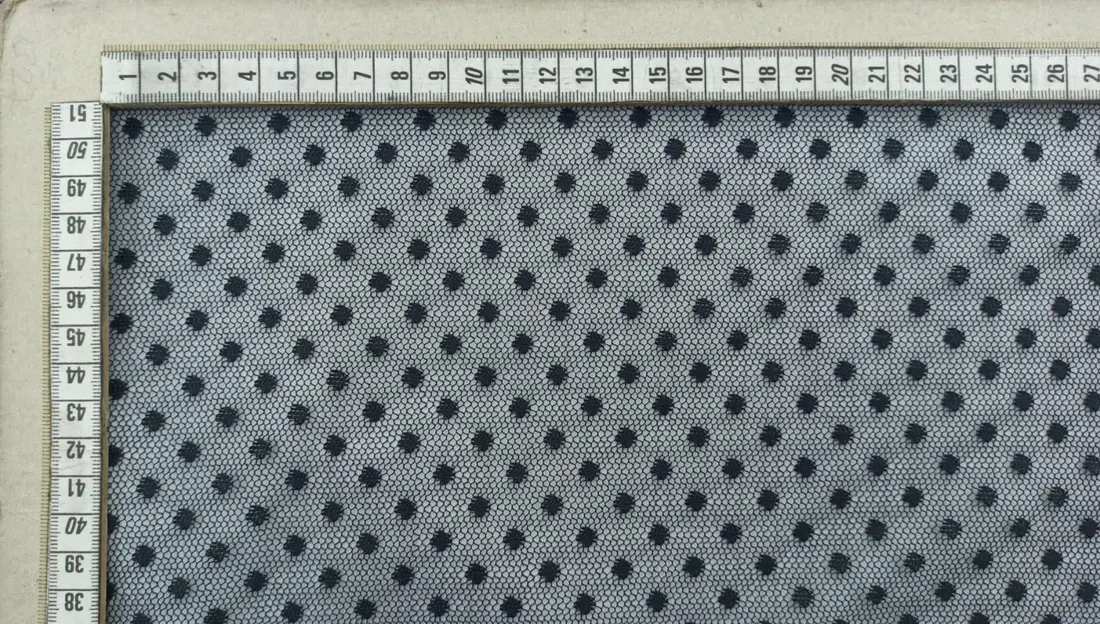 Puantiyeli Tül Kumaş, Polyester
