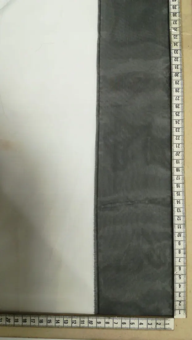 9247 Cam Organze · Yerli · Lez · Polyester · Siyah · 150 Cm