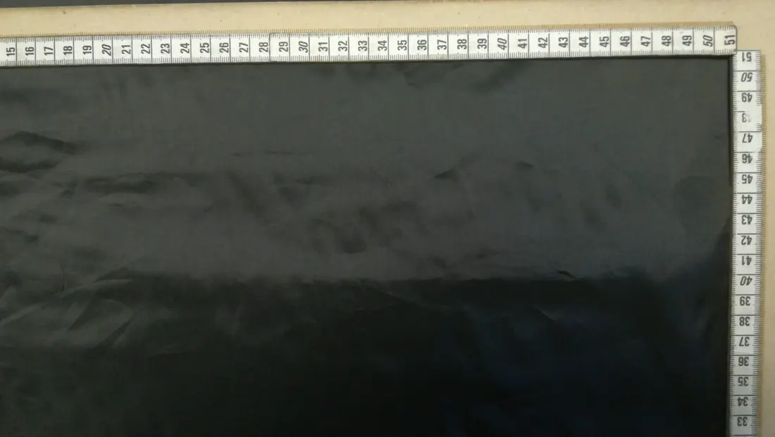 9741 Kumaş · Yerli · Lez · Polyester · Saten Astar · Parlak · Siyah · 145 Cm