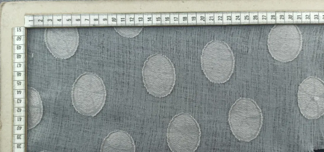 Gri Dokuma Polyester Kumaş, 150 cm