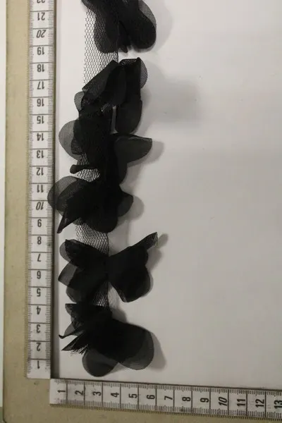 3 Boyutlu Siyah Polyester Şerit