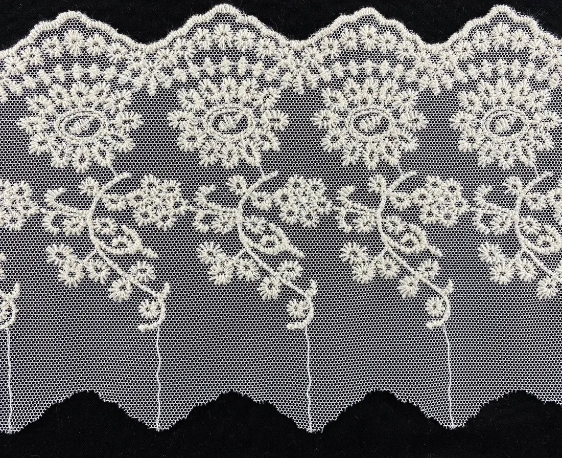 10261 Brode · Yerli̇ · Bant · Tül Üzeri̇ · Pamuk · Ham · 15 Cm