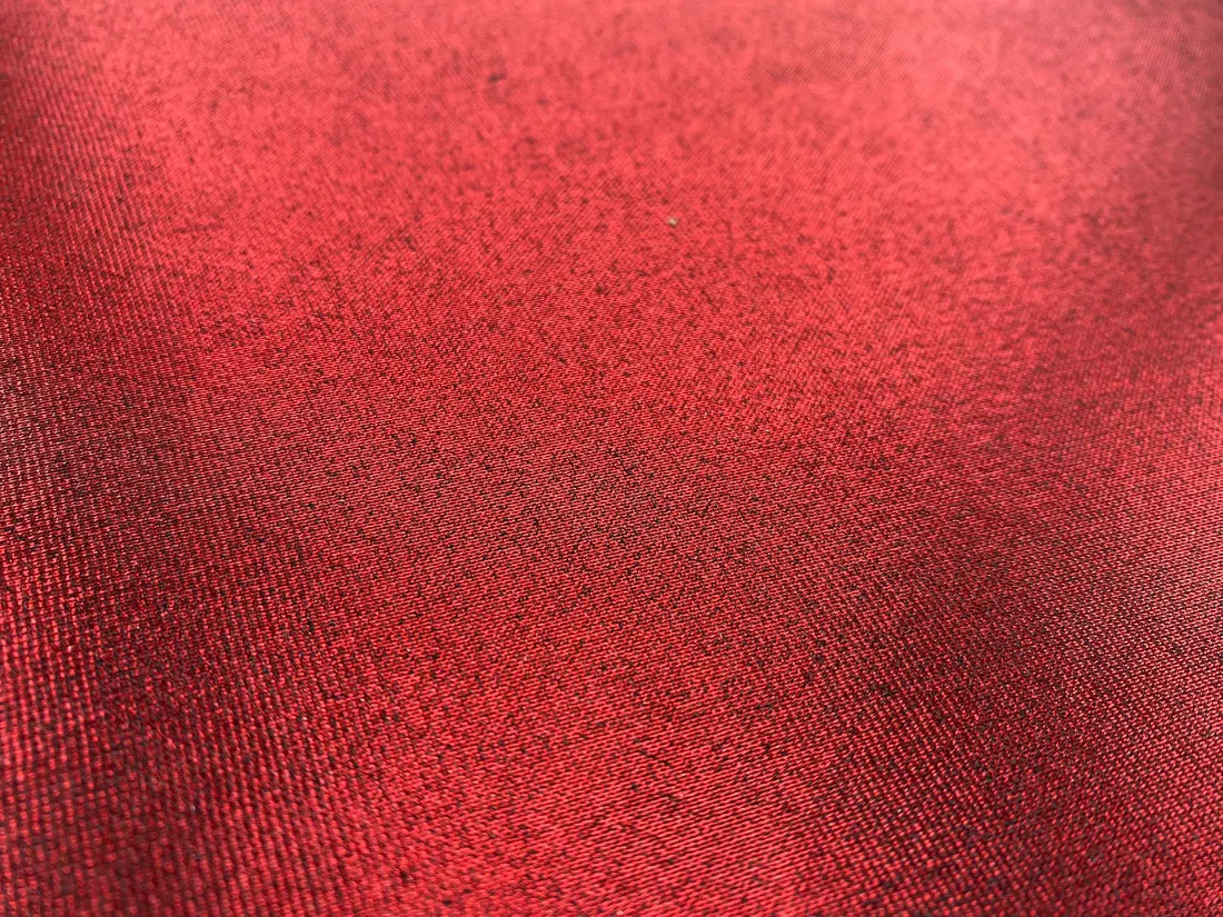 Kumaş · Yerli̇ · Lez · Polyester · Tül Üzeri̇ · Varak Baski · · Kirmizi · 165 Cm