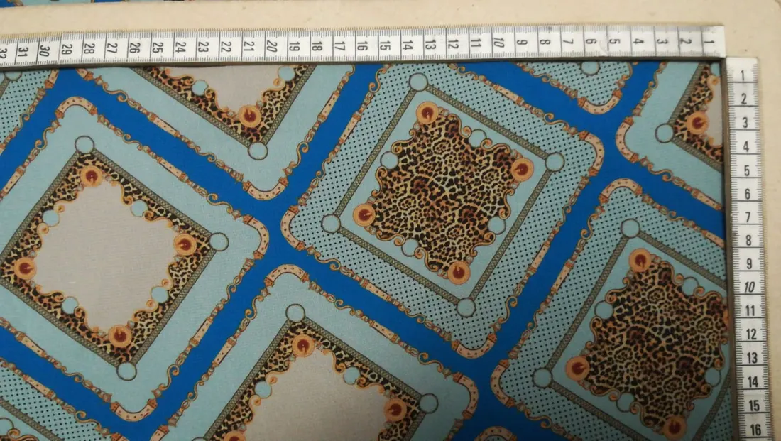 Dijital Baskılı Şifon Kumaş, 150 cm