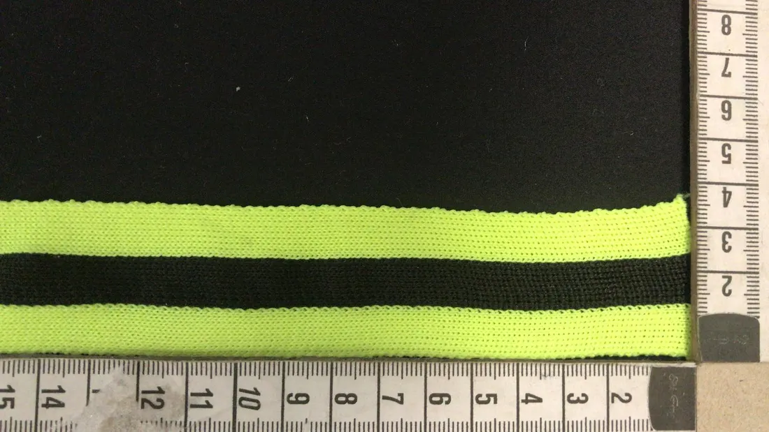 Neon Renkli Polyester Şerit, 2 Renk