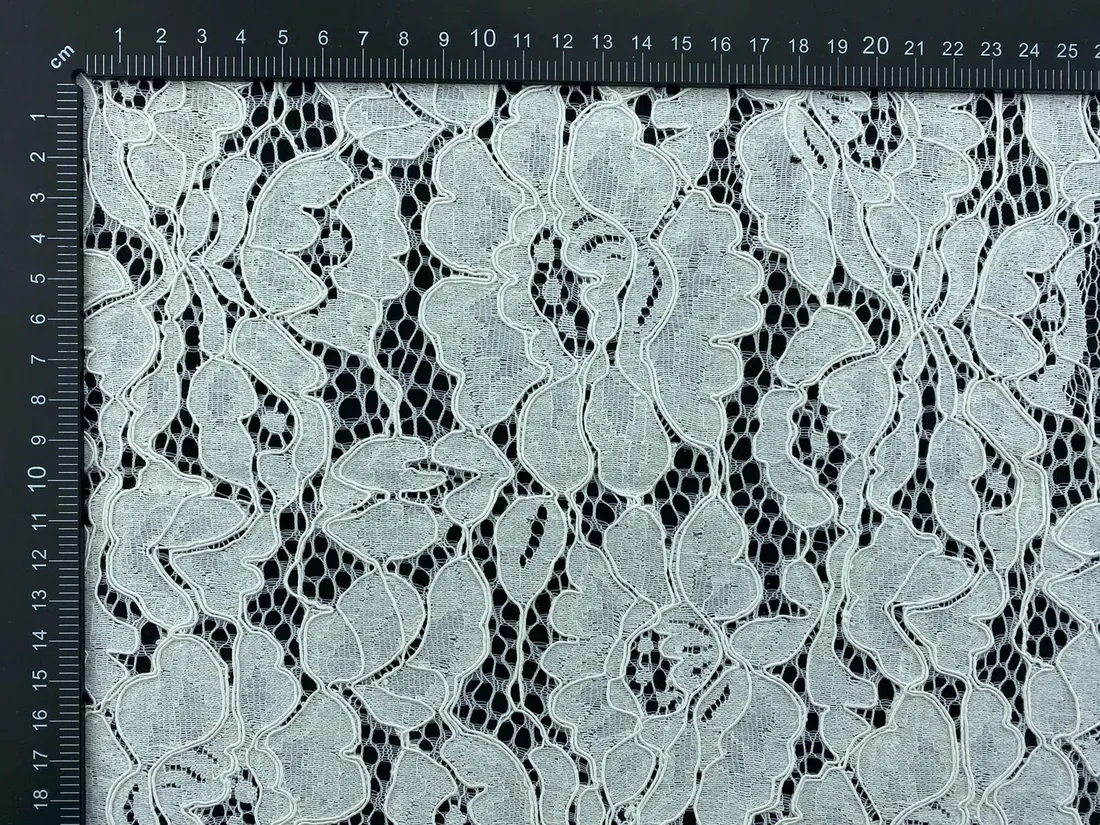 Fiksli Polyester Dantel Kumaş