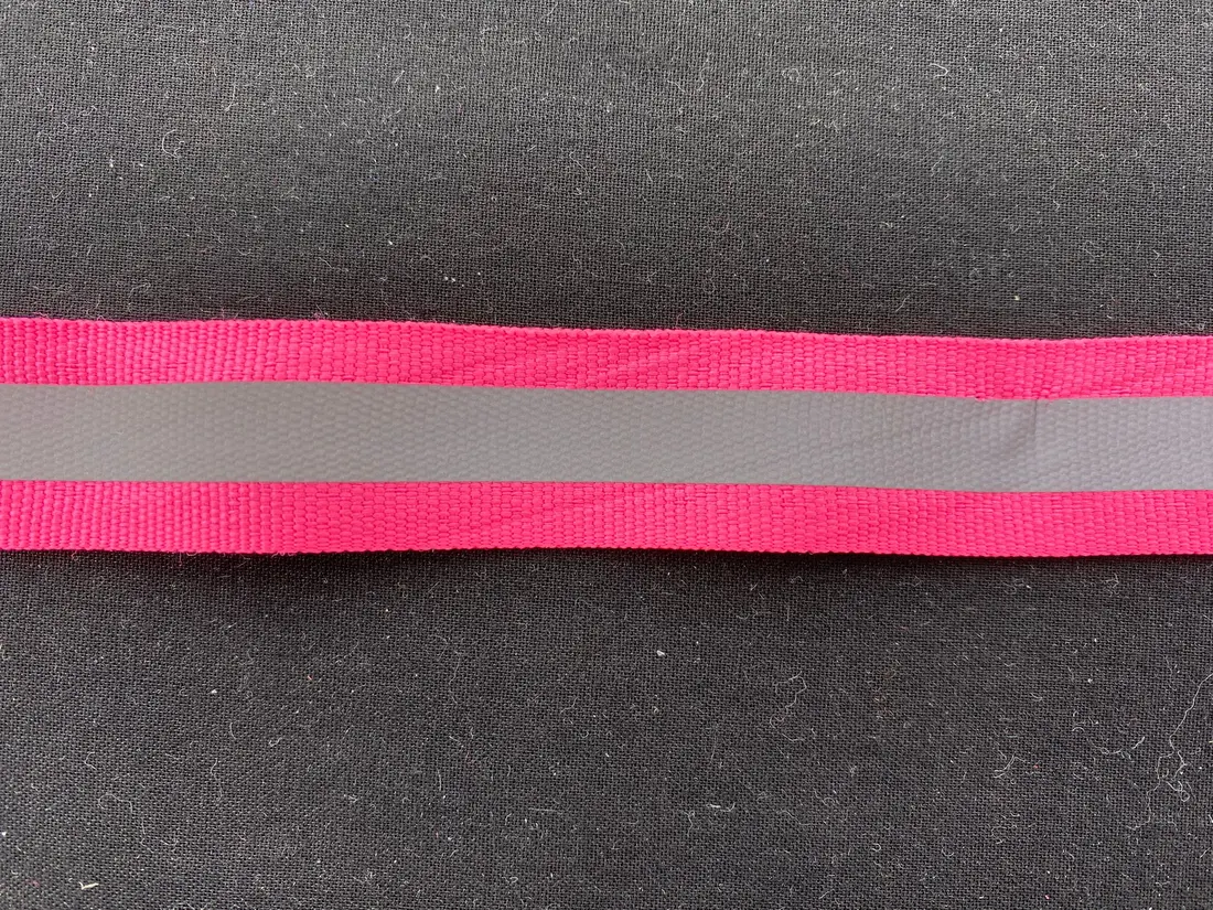 Pembe-Gri Reflektör Bant, 2 cm