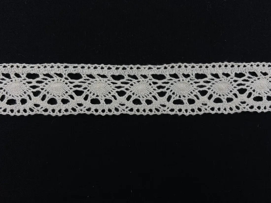 Dantel · Yerli · Bant · Kopanaki · Pamuk · Ham · 3 Cm