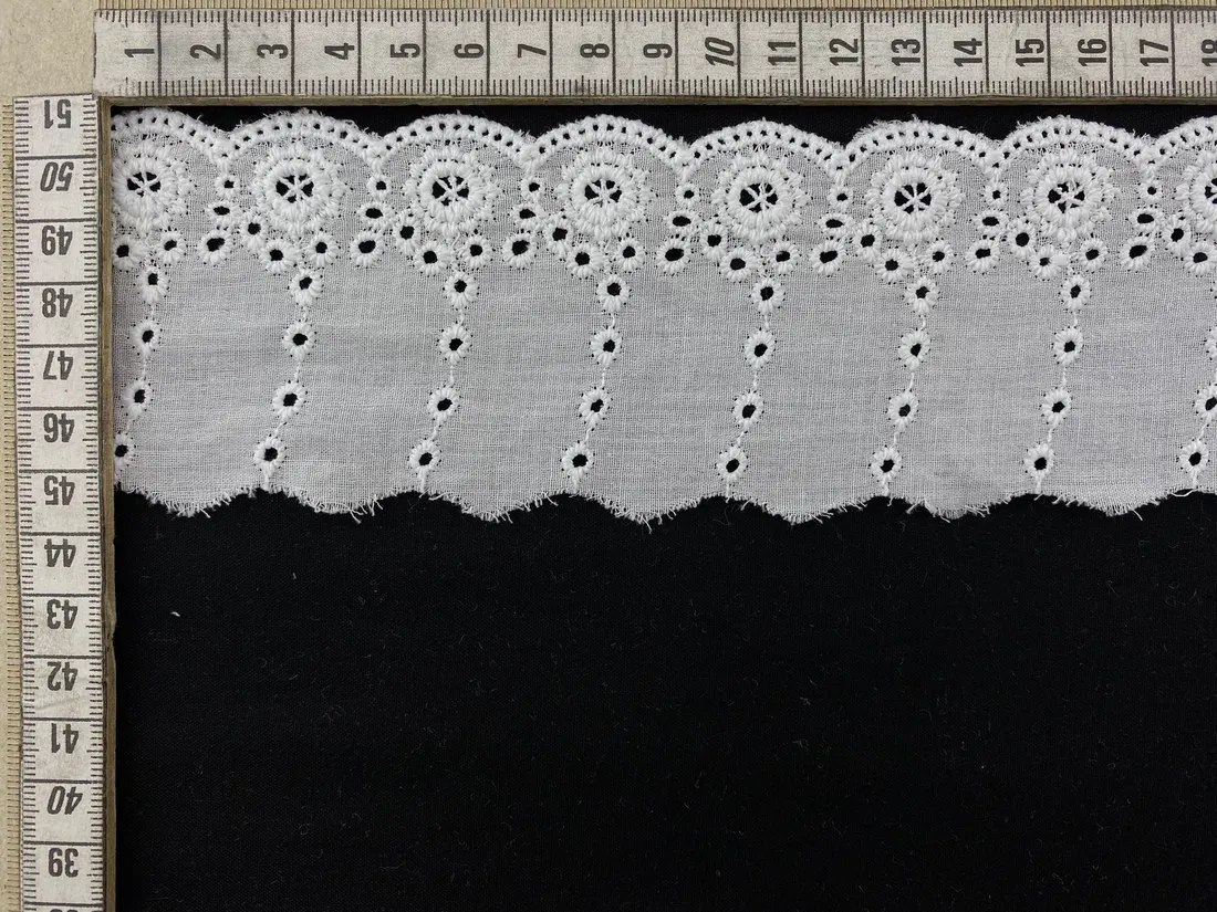6,5 cm Mat Polyester Vual Brode Bant